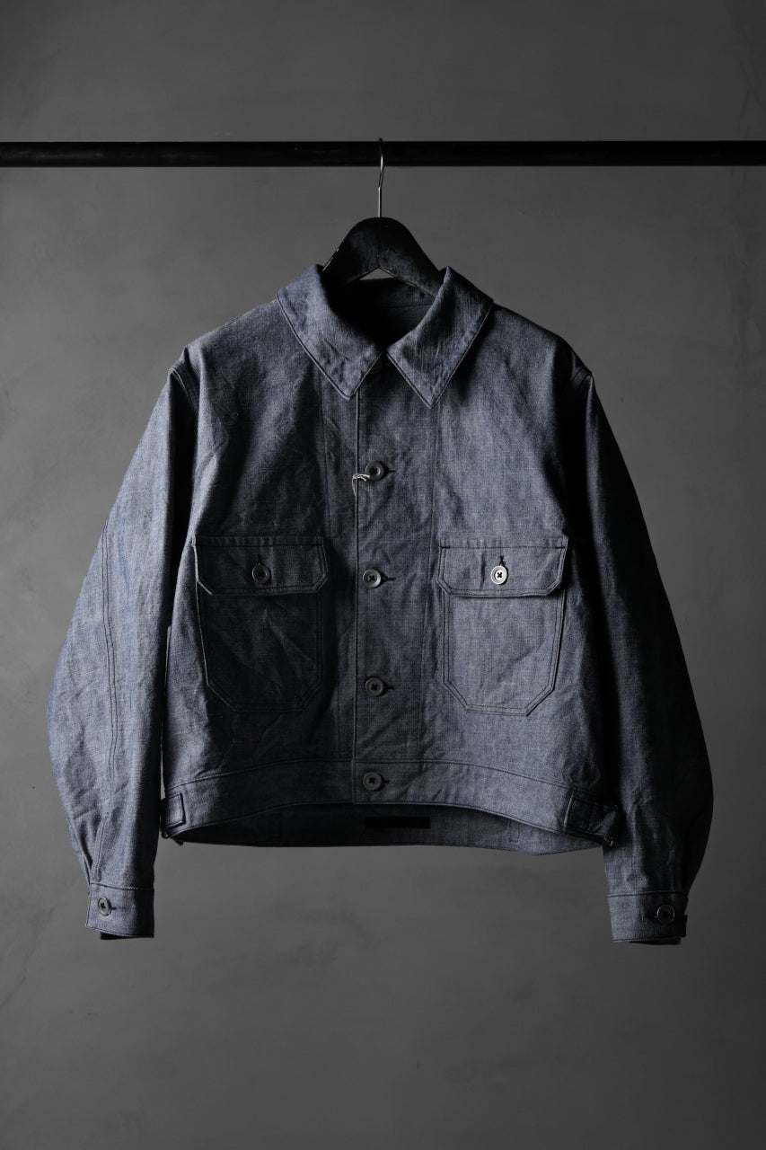 <p>[ Jacket ]<br data-mce-fragment="1"><strong><a href="https://loom-osaka.com/products/klasica-volt-ds-ver-french-electrician-work-jacket-dead-stock-heavy-dungaree-old-blue" target="_blank">KLASICA VOLT (DS ver.) FRENCH ELECTRICIAN WORK JACKET / DEAD STOCK HEAVY DUNGAREE</a></strong><br data-mce-fragment="1">Price / ￥54,780 - (tax in)<br data-mce-fragment="1">Foreign Price / ≒ $372.00 or €342,95<br data-mce-fragment="1">Size / 3<br data-mce-fragment="1">Color / Old Blue<br data-mce-fragment="1">Material / Cotton<br data-mce-fragment="1"><br data-mce-fragment="1">[ Pants ]<br data-mce-fragment="1"><strong><a href="https://loom-osaka.com/products/klasica-beaufort-5-pkt-workers-trousers-dead-stock-heavy-dungaree-old-blue" target="_blank">KLASICA BEAUFORT 5 PKT WORKERS TROUSERS / DEAD STOCK HEAVY DUNGAREE</a></strong><br data-mce-fragment="1">Price / ￥44,000 - (tax in)<br data-mce-fragment="1">Foreign Price / ≒ $299.00 or €275,95<br data-mce-fragment="1">Size / 1,2<br data-mce-fragment="1">Color / Old Blue<br data-mce-fragment="1">Material / Cotton</p> <p>&nbsp;</p>