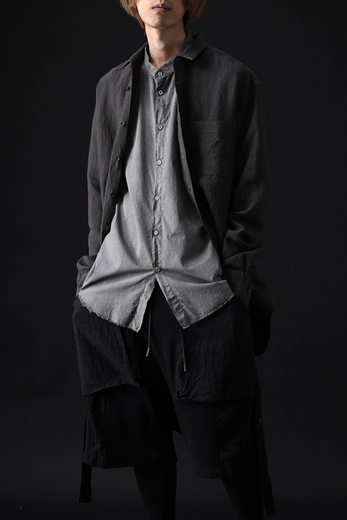 ISAMU KATAYAMA BACKLASH LONG SLEEVE SHIRT / SOFT LINEN