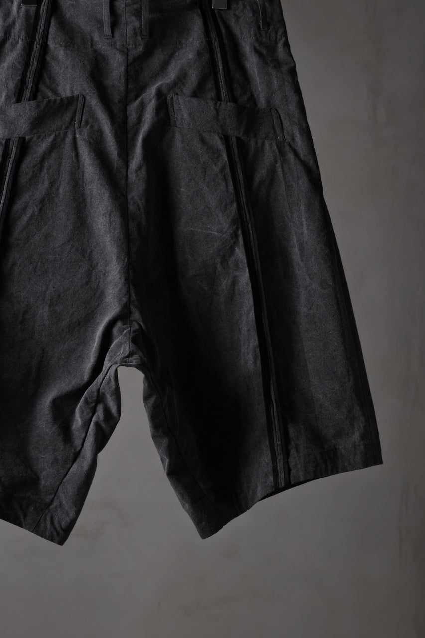 KLASICA SABRON 66 (ND ver.) RECONSTRUCTED MID PANTS / NATURAL DYED COTTON x SILK WEATHER