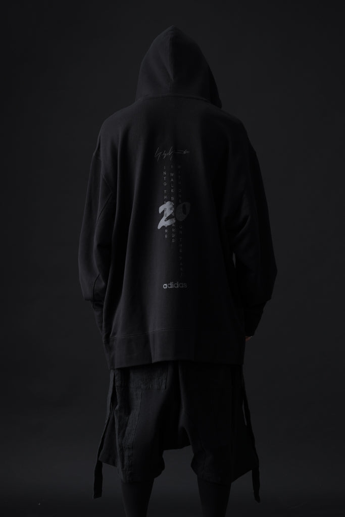 Y-3 Yohji Yamamoto UNISEX CHEST LOGO HOODIE PARKA / FRENCH TERRY