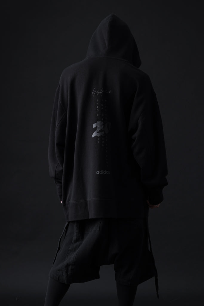 Y-3 Yohji Yamamoto UNISEX CHEST LOGO HOODIE PARKA / FRENCH TERRY