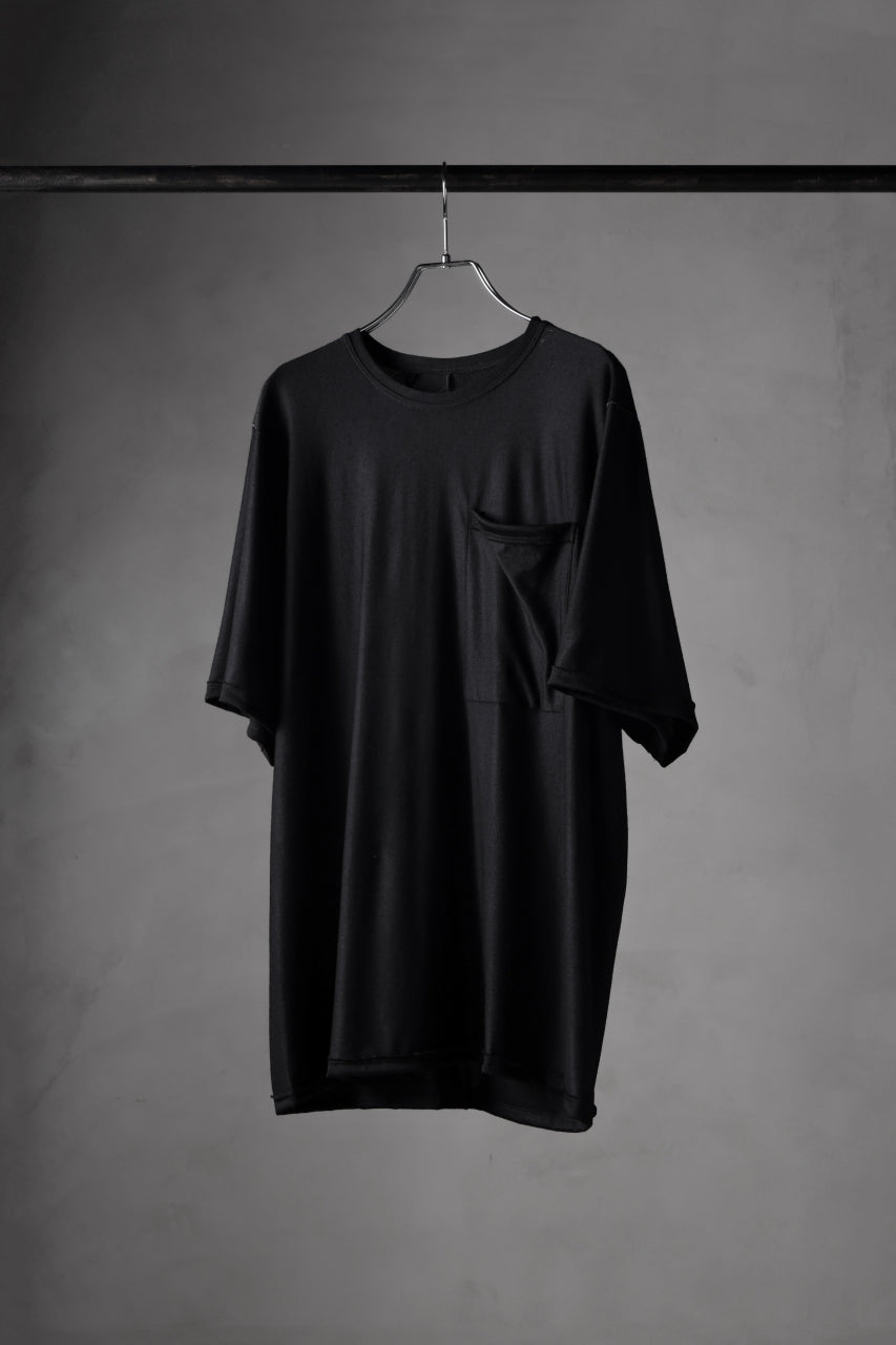 KLASICA BIG T OVER SIZED POCKET TEE / BRETHABLE WOOL REBIRTH JERSEY