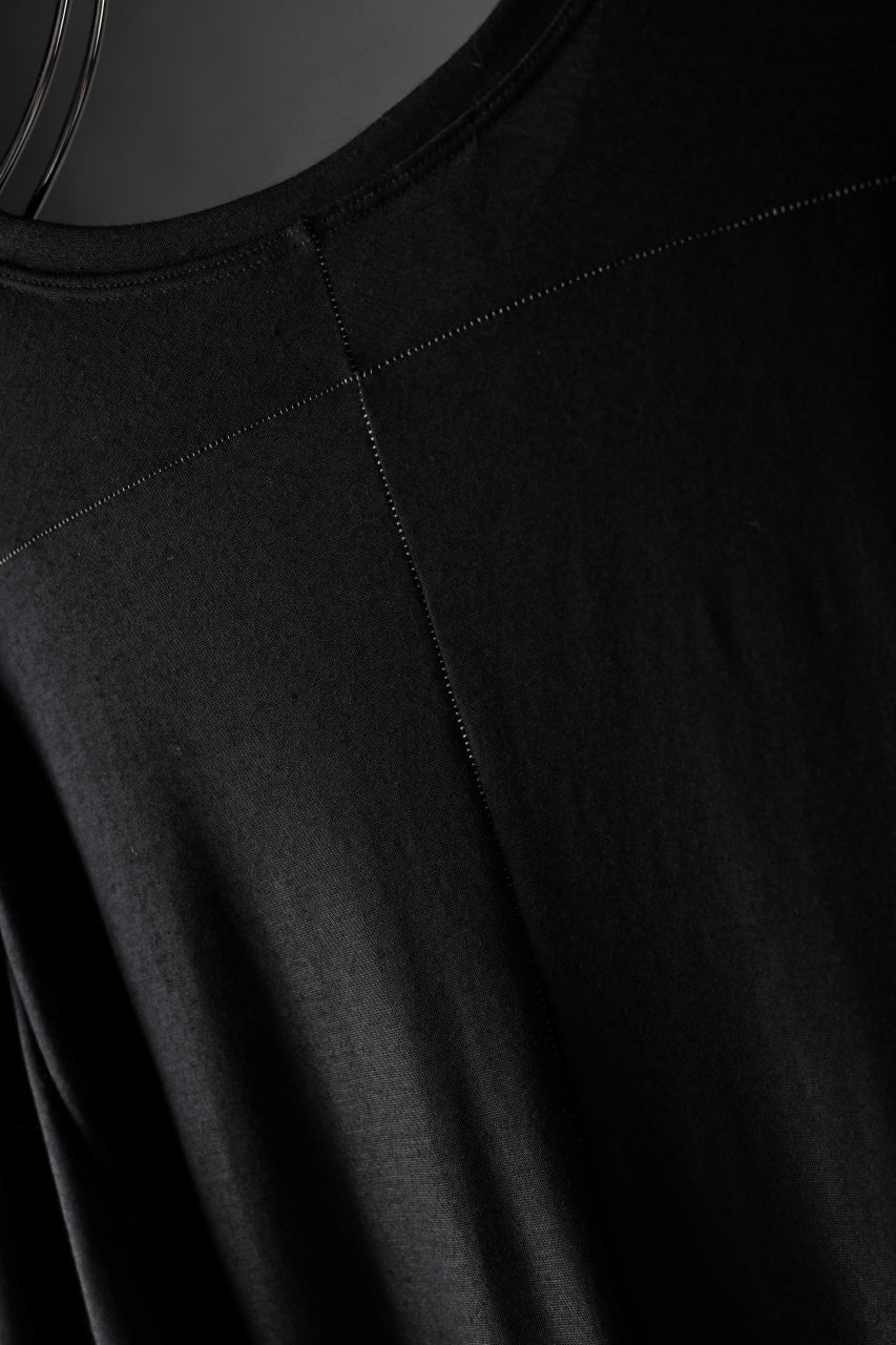 KLASICA BIG T OVER SIZED POCKET TEE / BRETHABLE WOOL REBIRTH JERSEY