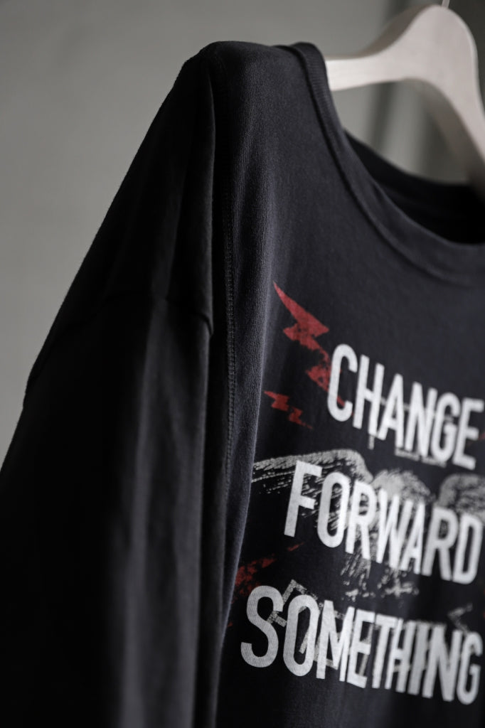 CHANGES VINTAGE REMAKE MULTI PANEL BAND TEE (BLACK #G)