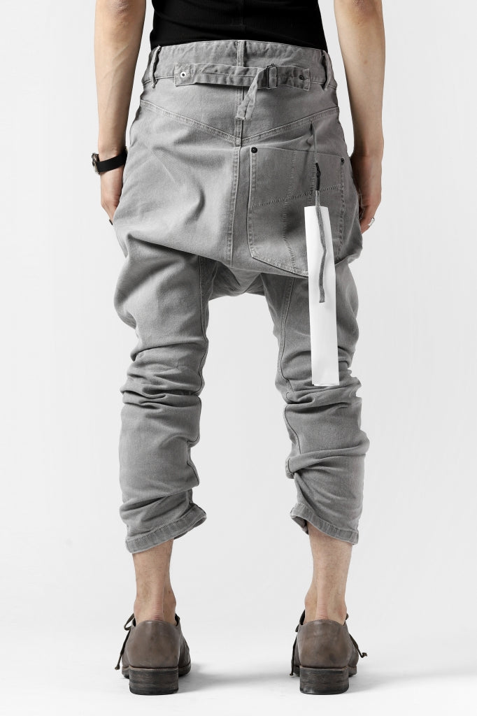 11 BY BORIS BIDJAN SABERI LOW-DROPPED CROTCH BAGGY PANT "P4C-F-1481"