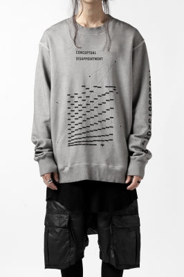 A.F ARTEFACT "GEOMETRY" DYEING SWEATER TOPS