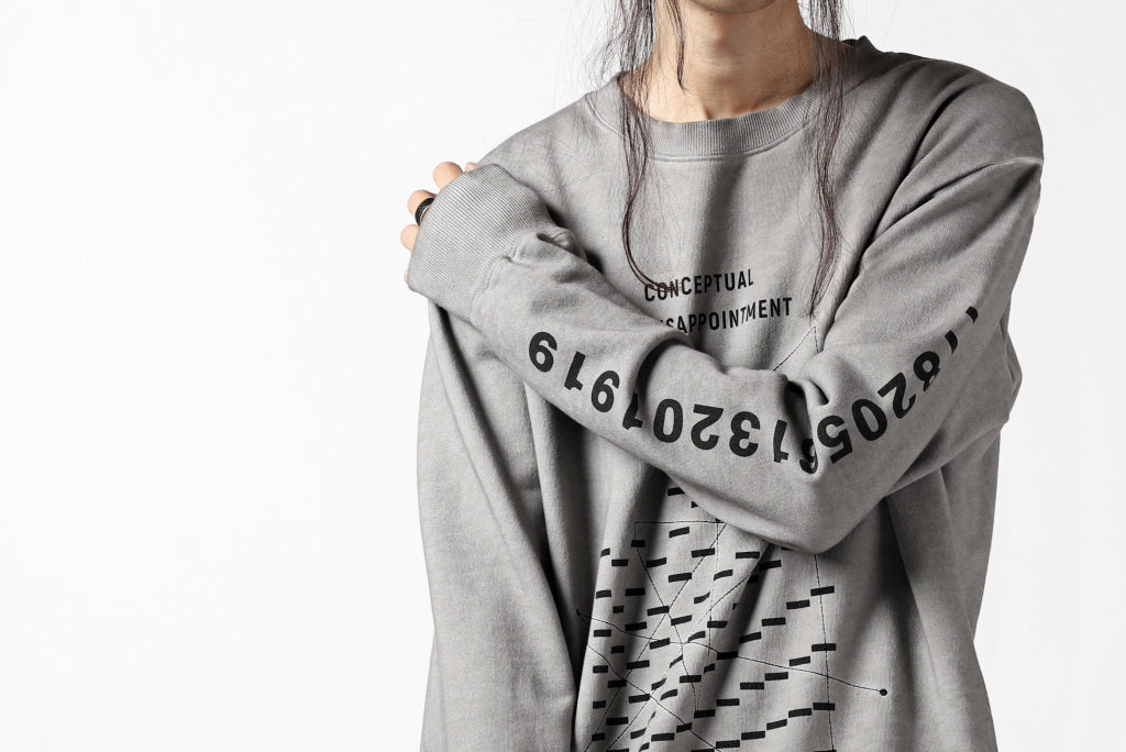 A.F ARTEFACT "GEOMETRY" DYEING SWEATER TOPS 
