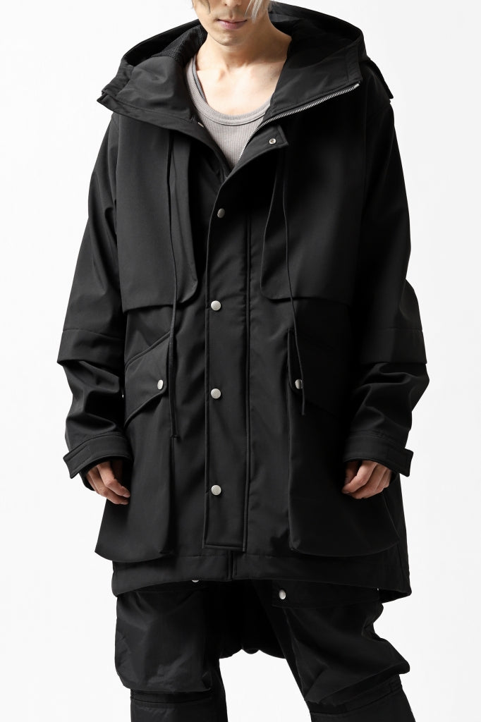 A.F ARTEFACT "LIGHT-WARMER" MODS COAT / FLEECE BONDING NYLON