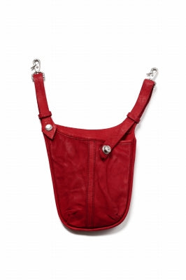 ISAMU KATAYAMA BACKLASH WAIST HANG BAG / DOUBLE-SHOULDER OBJECT DYED