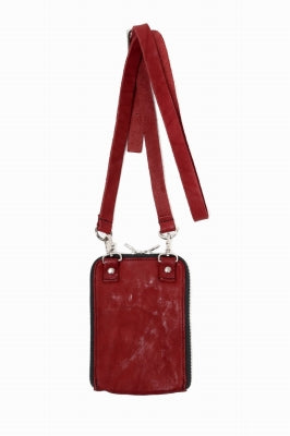 ISAMU KATAYAMA BACKLASH PORTABLE BAG / DOUBLE-SHOULDER OBJECT DYED