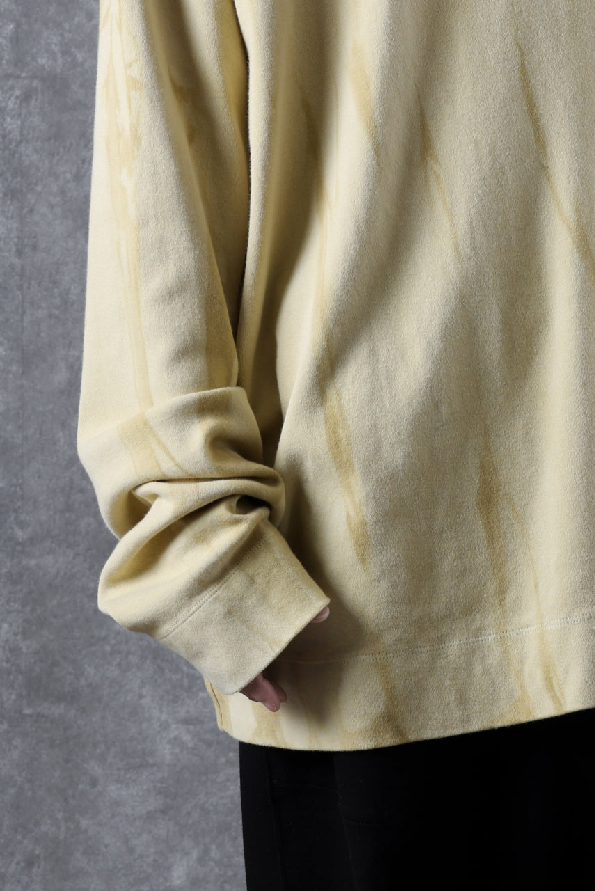 atelier amber SHIWA DYE LONG T-SHIRTS