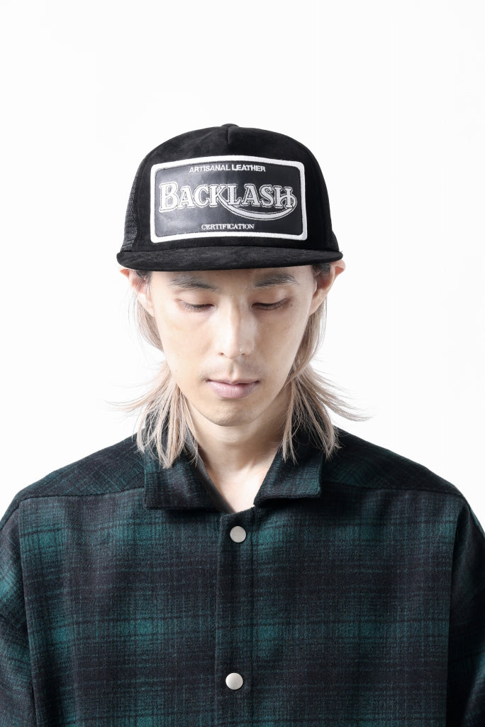 ISAMU KATAYAMA BACKLASH KANGAROO SUEDE CAP