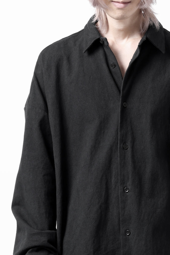 sus-sous atelier L/S shirts / cotton linen canvas