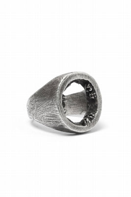 Holzpuppe Barnacle Hollow Silver Ring (BR-601)