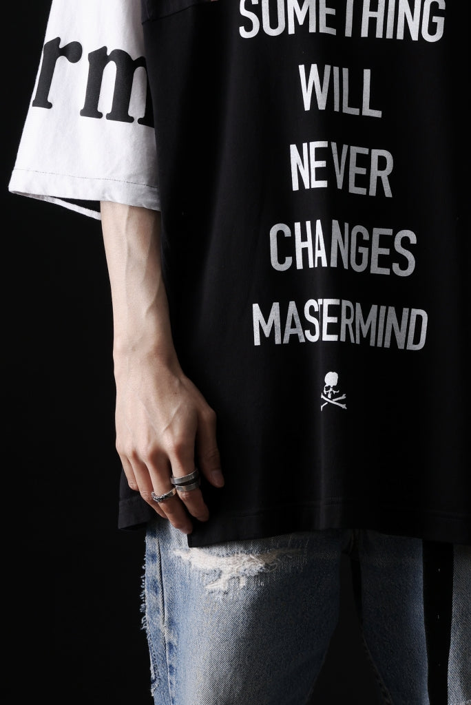 mastermind JAPAN x CHANGES exclusive ReBUILD T-SHIRT / REGULARFIT B