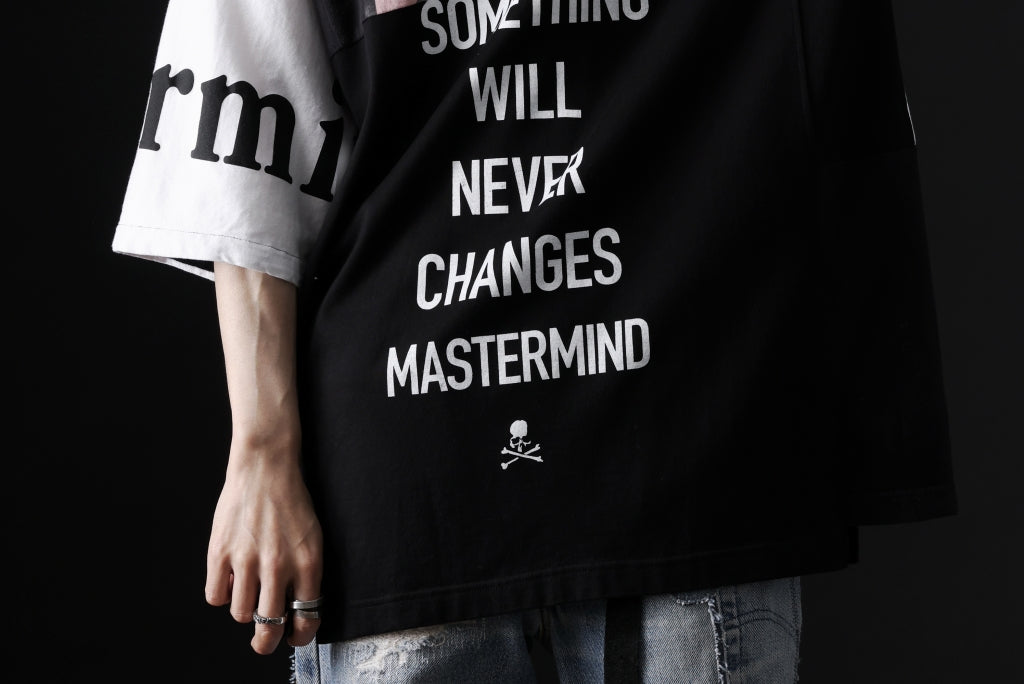 mastermind JAPAN x CHANGES exclusive ReBUILD T-SHIRT / REGULARFIT B