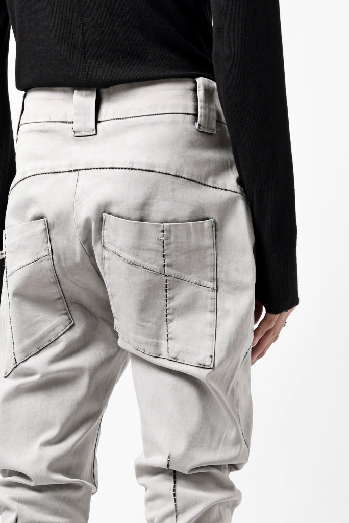 thom/krom SCAR-STITICHING DENIM PANTS / ACID BLEACH