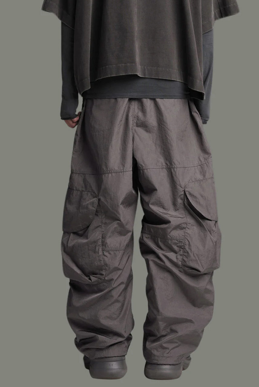 entire studios FREIGHT CARGO PANTS / CRINKLE NYLON