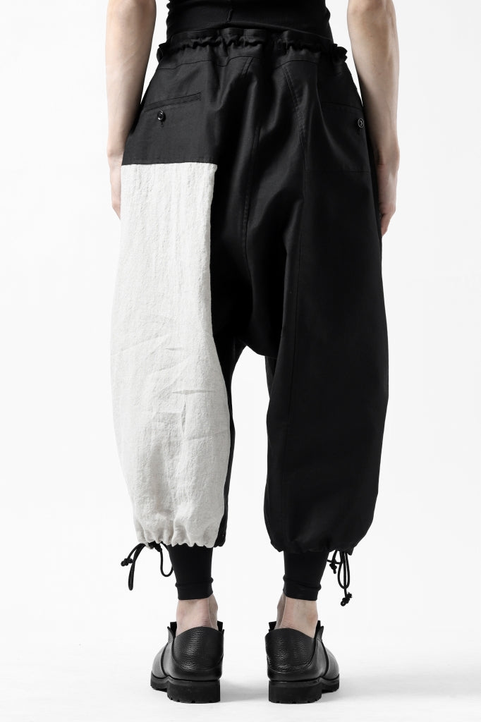 Y's BANG ON! No.150 STRING-HEM SARROUEL PANTS