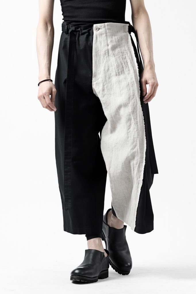 Y's BANG ON! No.149 2WAY WRAPWAIST PANTS