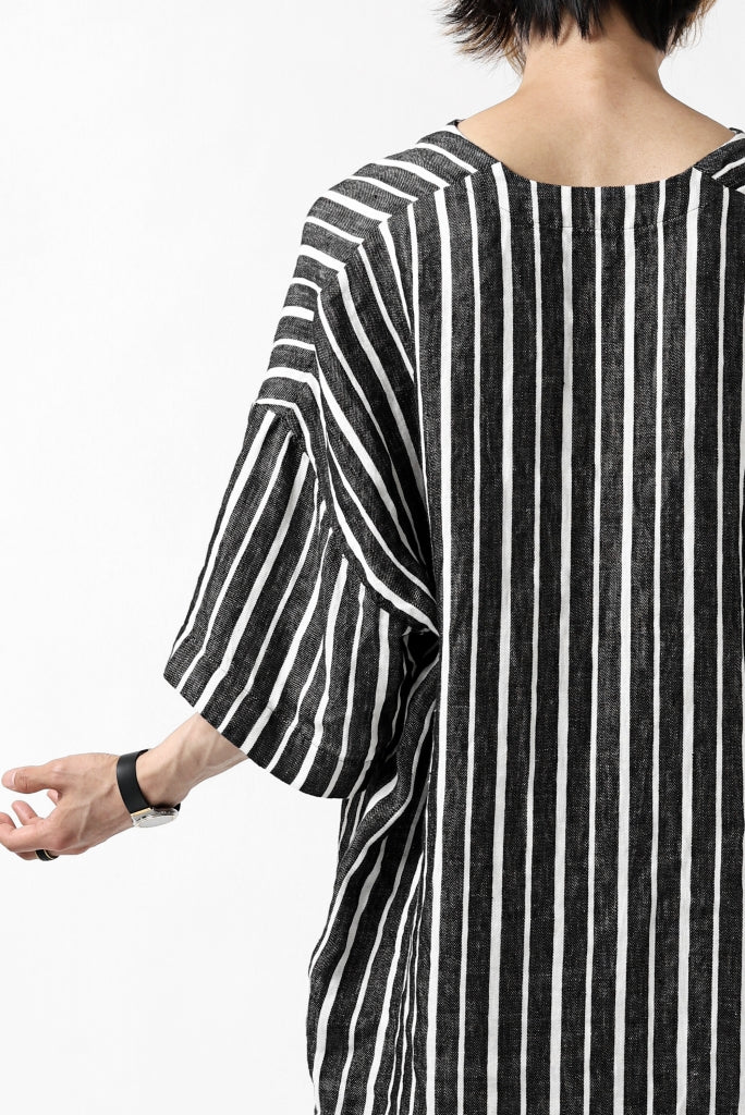 _vital exclusive minimal tunica tops / hickory stripe linen