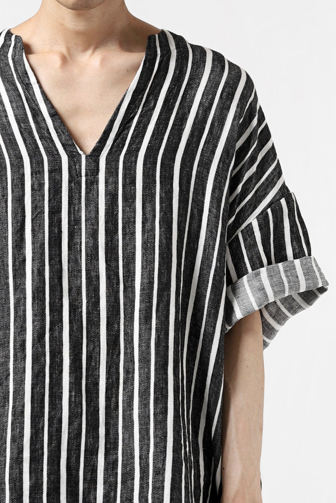 _vital exclusive minimal tunica tops / hickory stripe linen