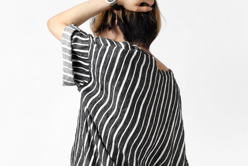 _vital exclusive minimal tunica tops / hickory stripe linen