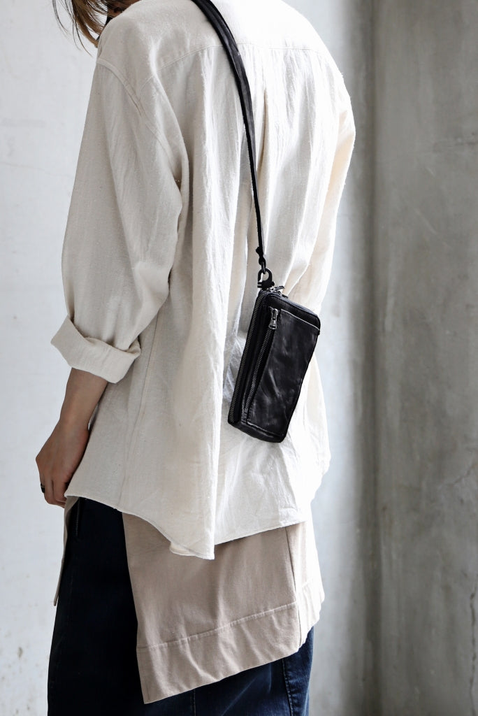 ISAMU KATAYAMA BACKLASH PORTABLE BAG / DOUBLE-SHOULDER OBJECT DYED