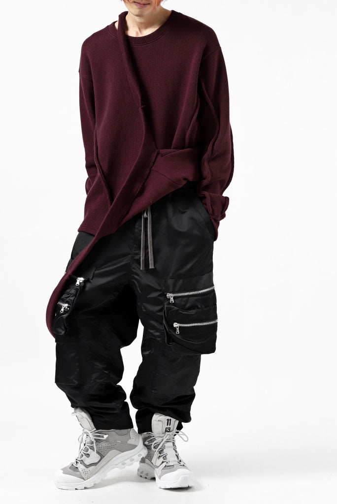 A.F ARTEFACT "SEPARATION" ZIP CARGO PANTS / LUXURY NYLON