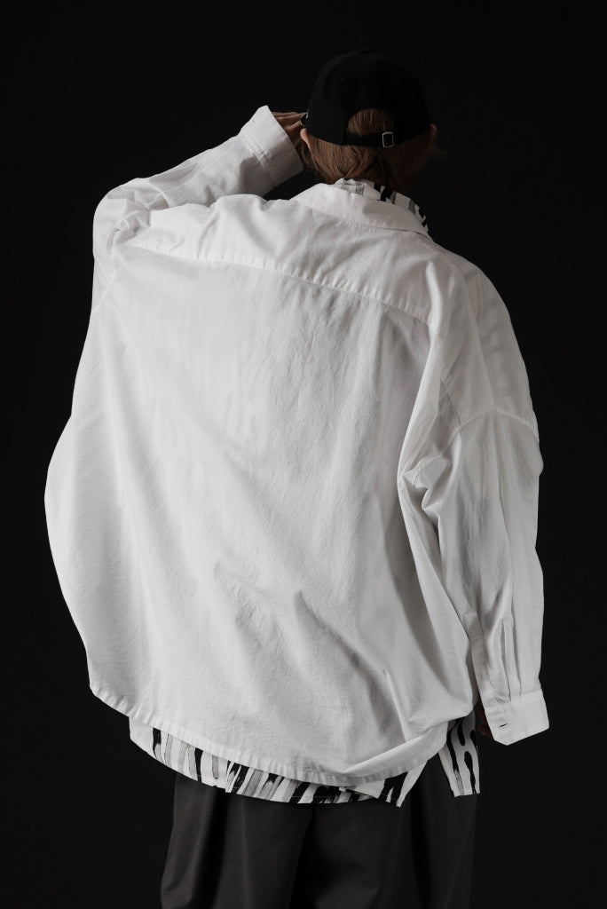 Y's VOLUMETRIC BLOUSON SHIRT