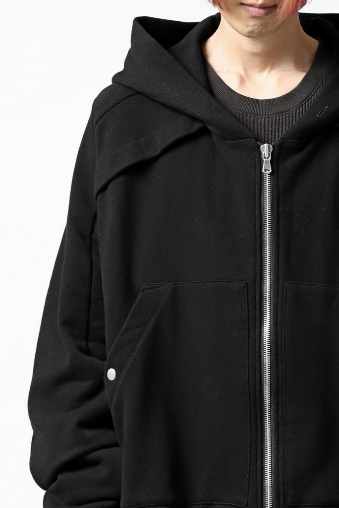 A.F ARTEFACT "FLIGHT" HOODED BLOUSON / COTTON FLEECY