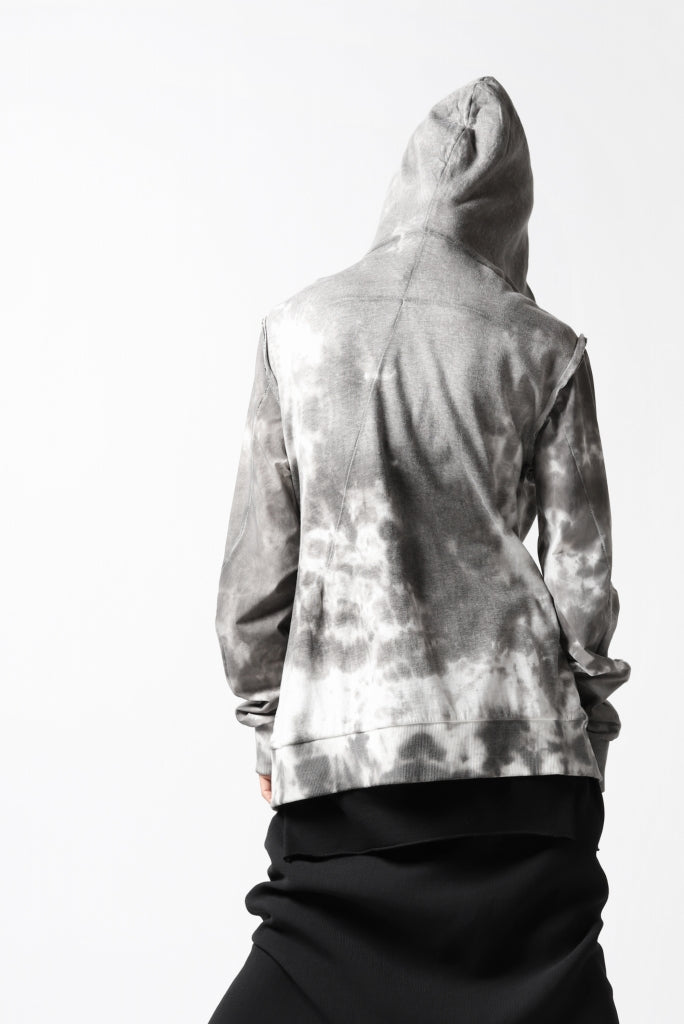 thomkrom DYEING SWITCH ZIPPER HOODIE