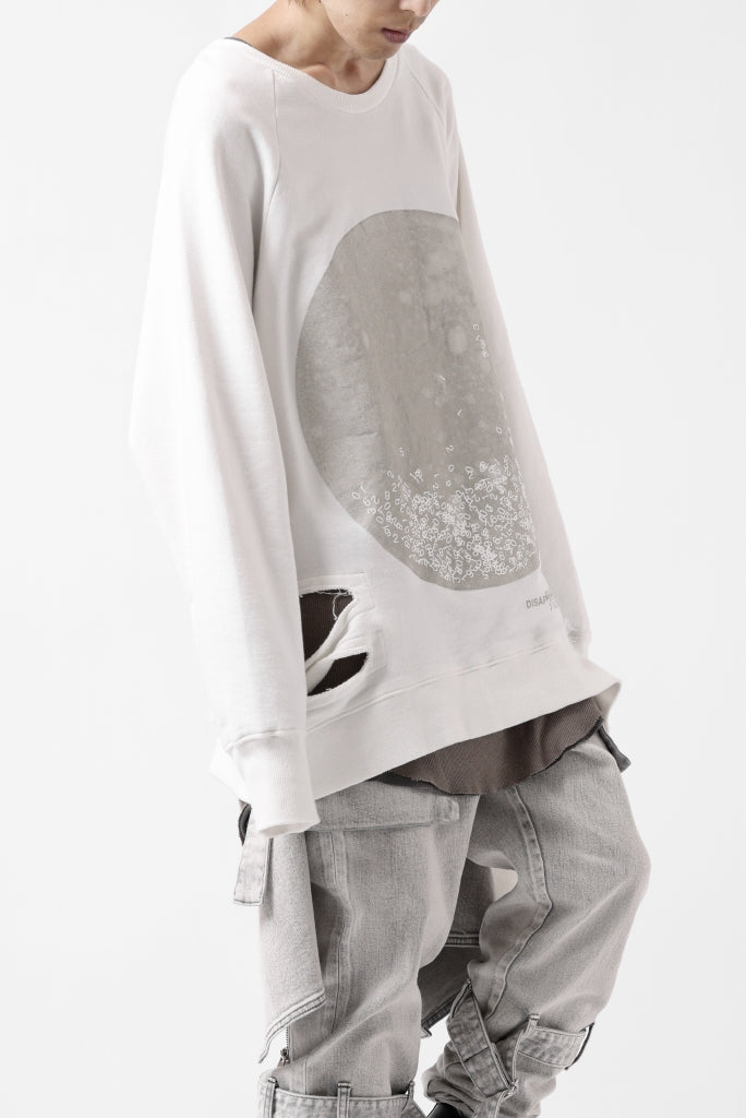 A.F ARTEFACT RAGRAN OVERSIZED TOPS / DAMAGE & PRINT SWEAT