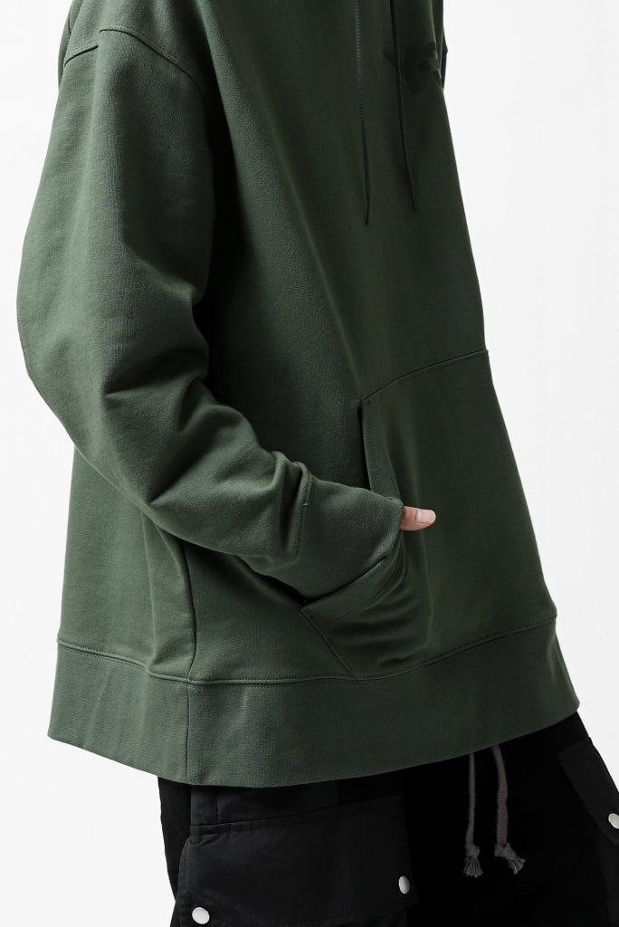 Y-3 Yohji Yamamoto CLASSIC CHEST LOGO HOODIE PARKA / FRENCH TERRY