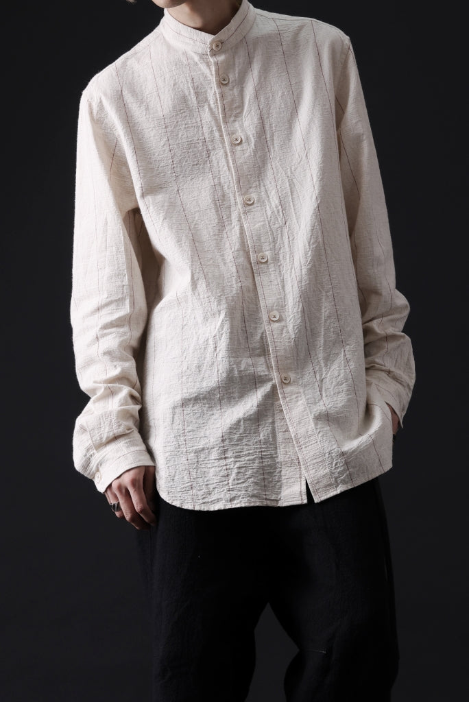 forme d'expression Band Collared Shirt 