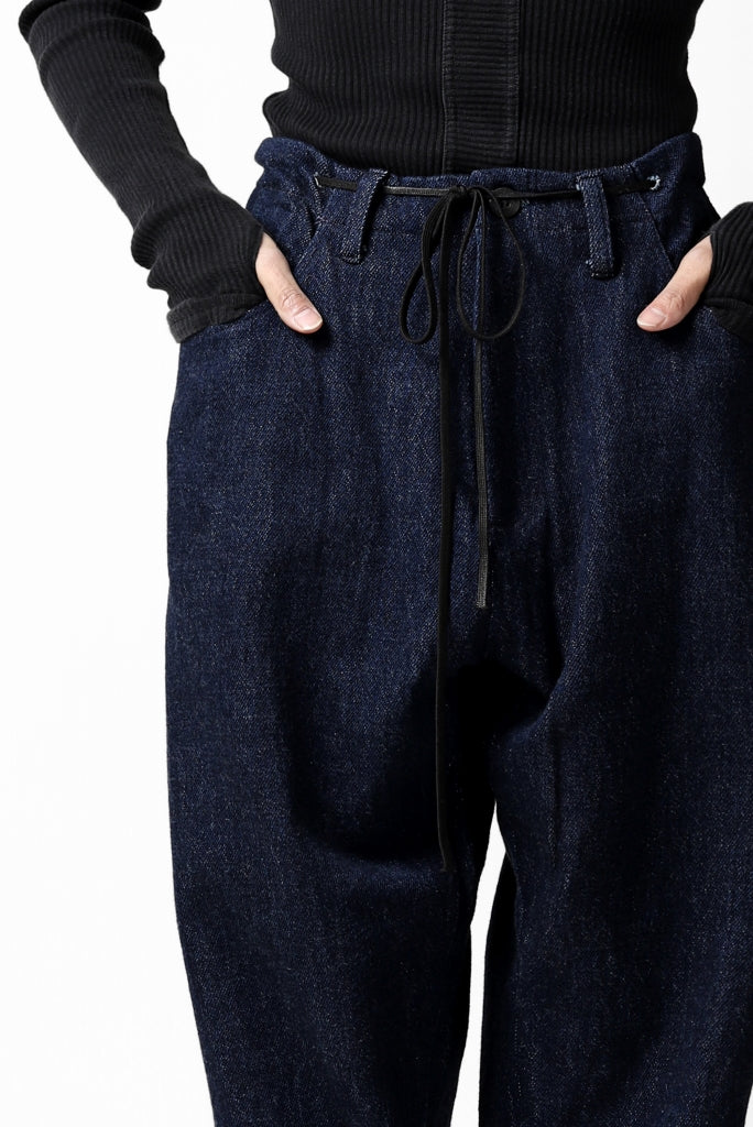 A.F ARTEFACT "Trunk-Show" DENIM EASY PANTS / COTTON DENIM