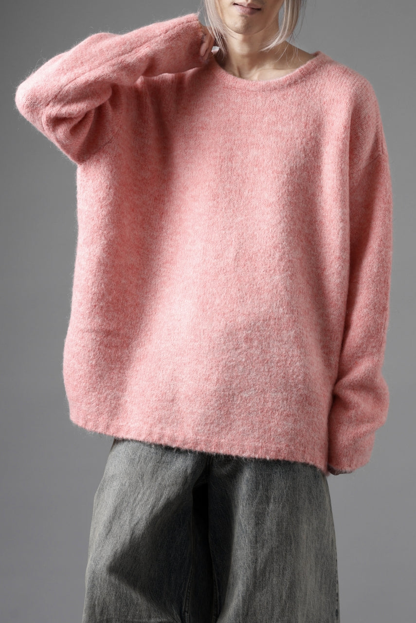 A.F ARTEFACT OVER SIZED KNIT TOPS / MIX WOOL