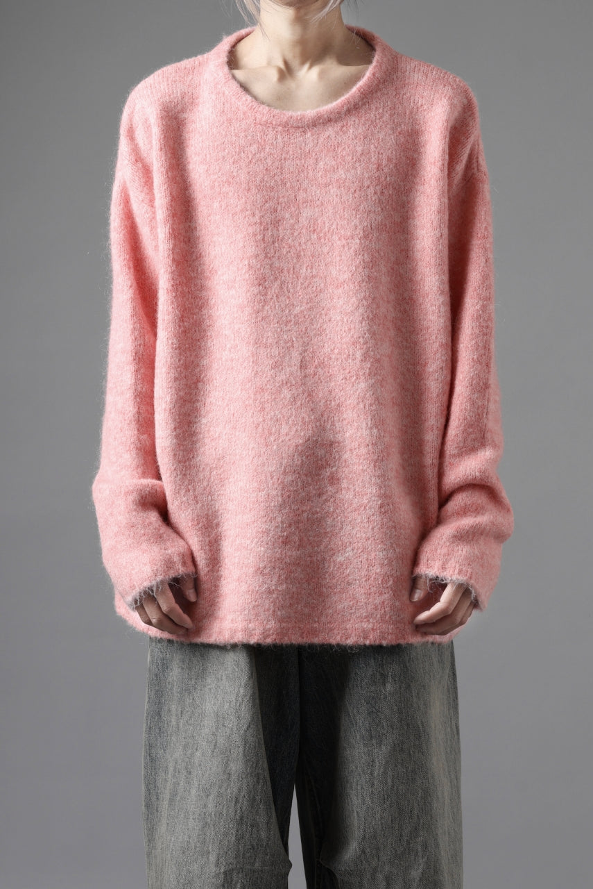 A.F ARTEFACT OVER SIZED KNIT TOPS / MIX WOOL
