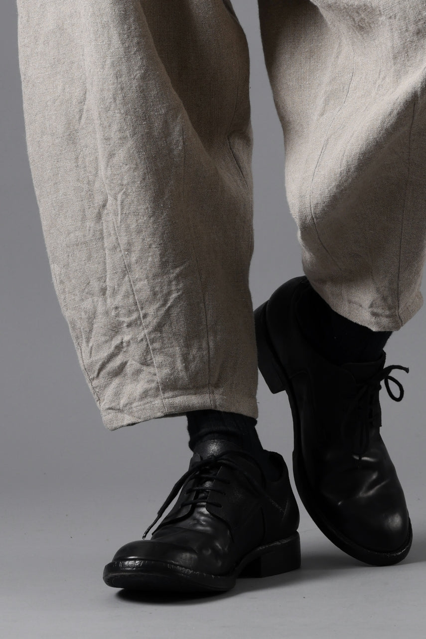 YUTA MATSUOKA dirts tapered trousers / no.14 linen canvas