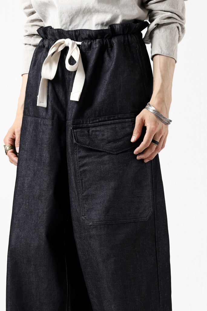 sus-sous trousers MK-1 / C100 supima silket denim (INDIGO)