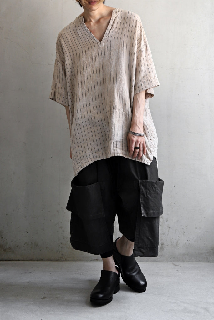 _vital exclusive minimal tunica tops / tea stain dyed linen