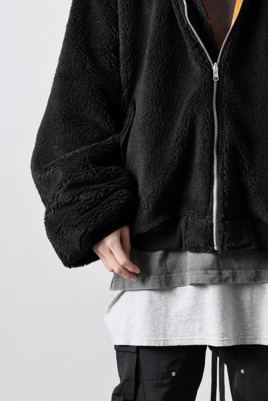 A.F ARTEFACT REVERSIBLE TEDDY BOMBER JACKET