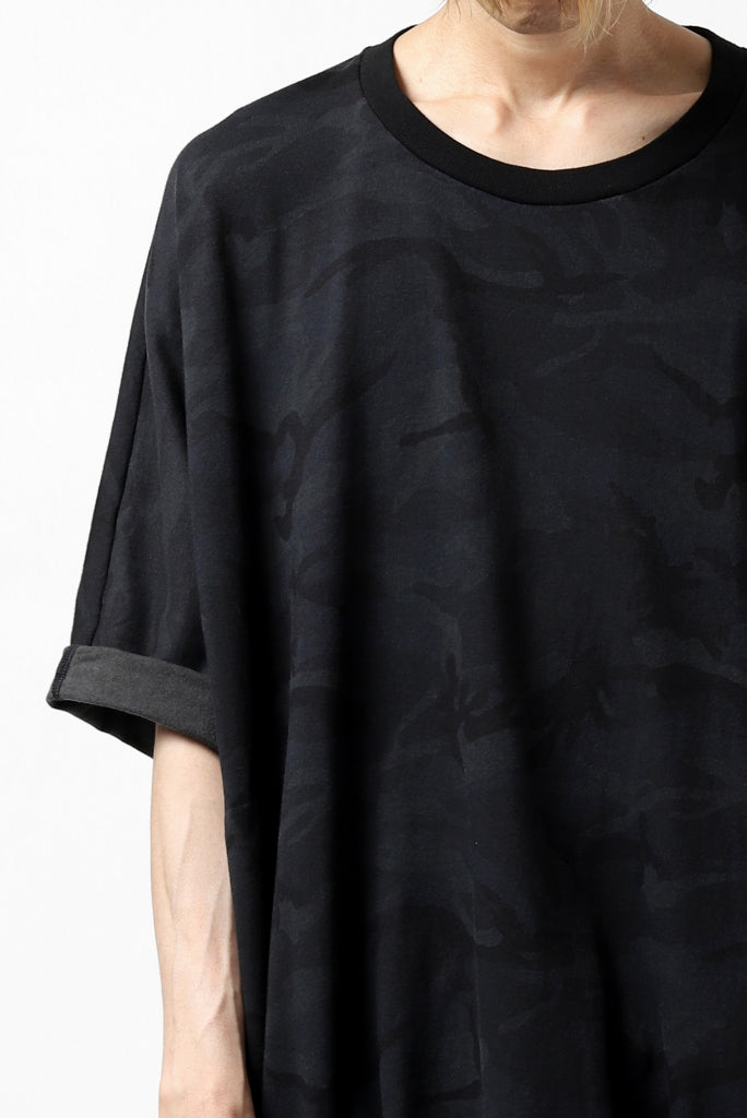 A.F ARTEFACT x LOOM exclusive "dolman" DYEING LOOSEY TOPS / CAMO-FLA JERSEY
