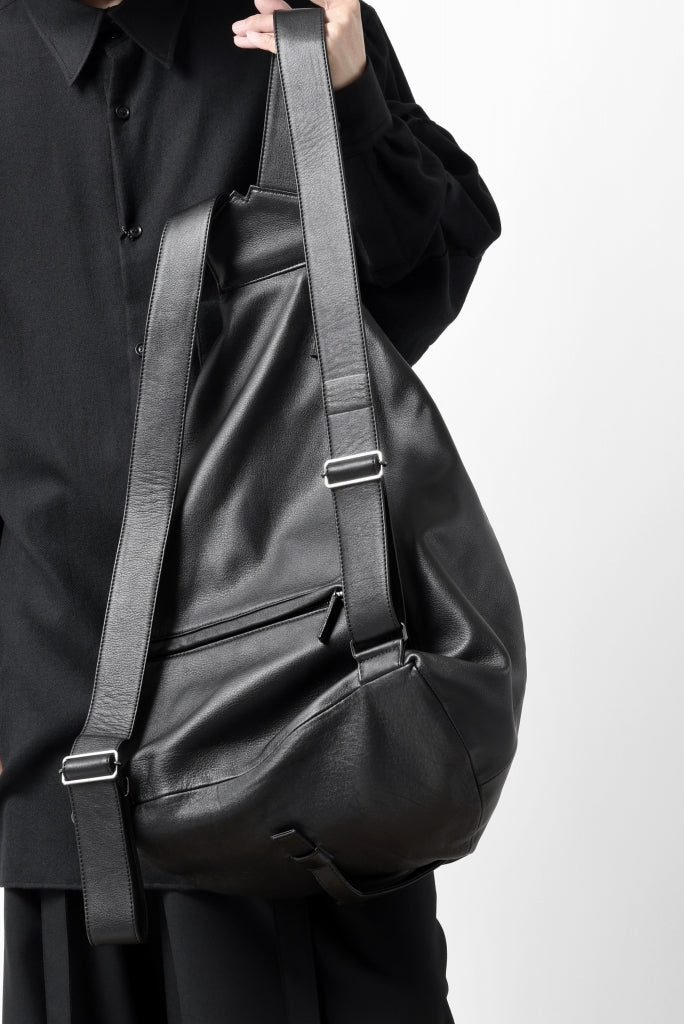 discord Yohji Yamamoto Y Back Pack BIG / Soft Shrink Cow Leather