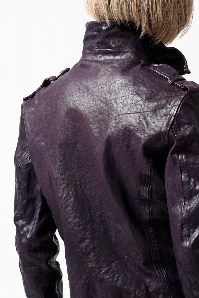 ISAMU KATAYAMA BACKLASH DOUBLE BREASTED JACKET / DOUBLE-SHOULDER OBJECT DYED