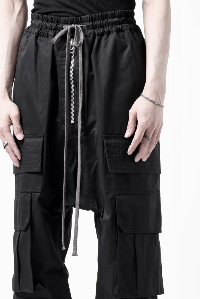 A.F ARTEFACT FRONT ZIP CARGO SARORUEL EASY PANTS