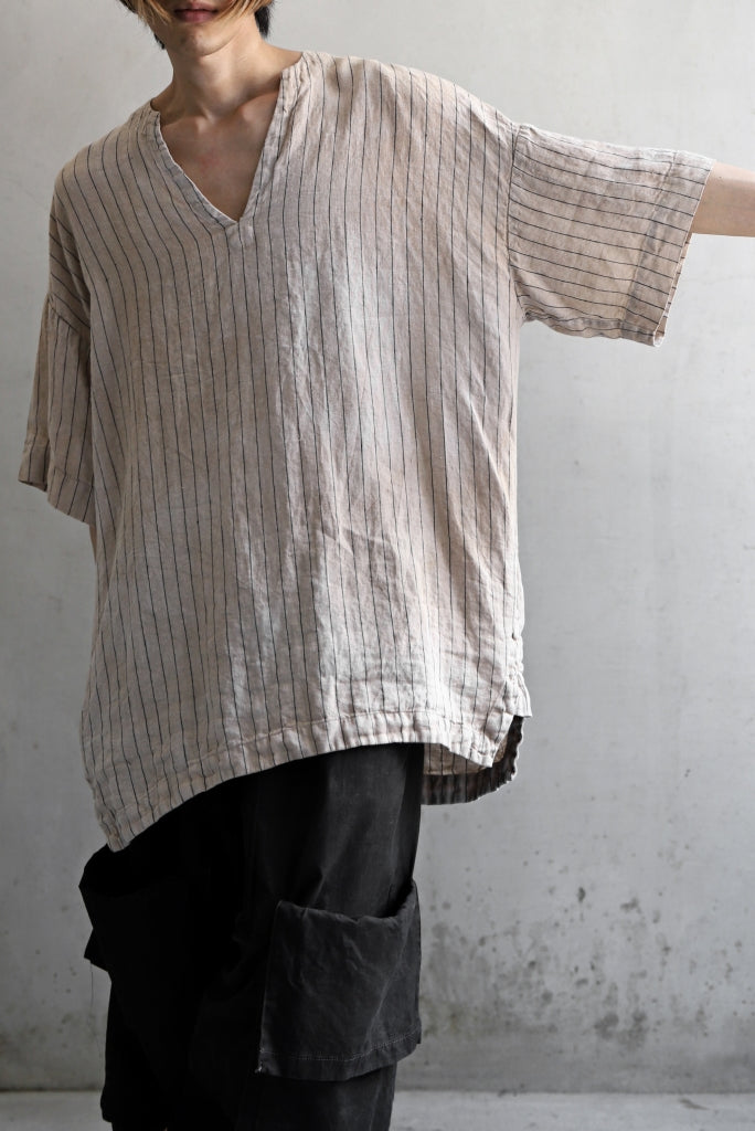 _vital exclusive minimal tunica tops / tea stain dyed linen