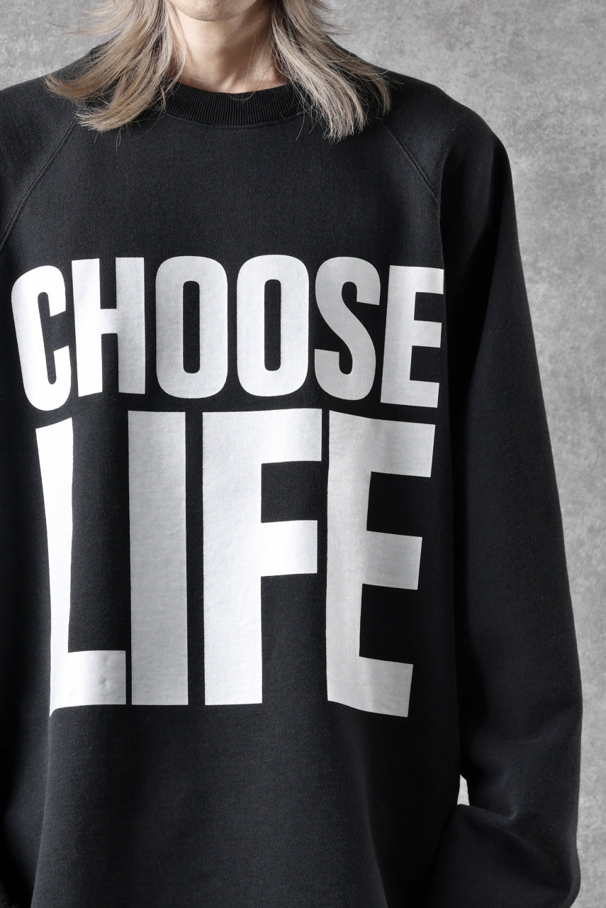 MASTERMIND WORLD x KATHARINE HAMNETT CUTOFF PULLOVER / CHOOSE LIFE