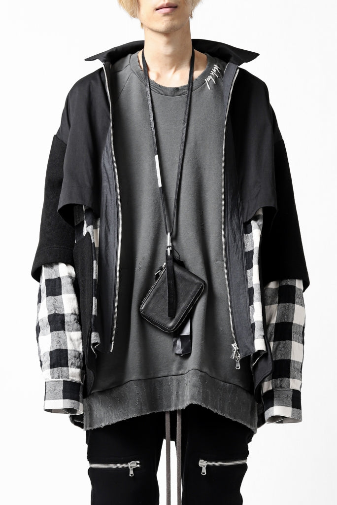 A.F ARTEFACT ”SWING" MULITI COMBINED ZIP BLOUSON