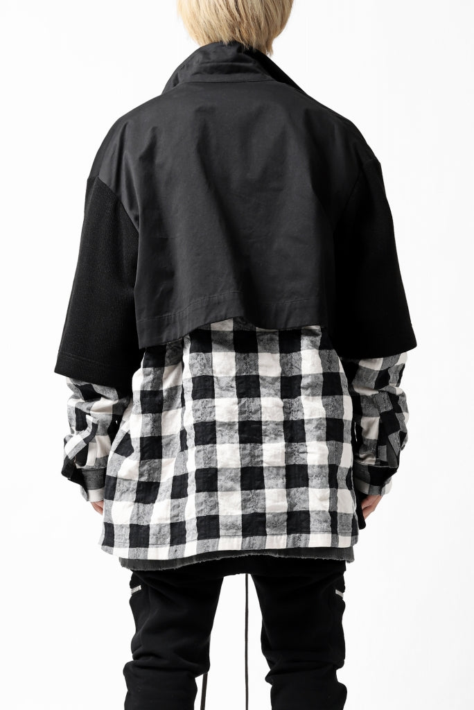 A.F ARTEFACT ”SWING" MULITI COMBINED ZIP BLOUSON